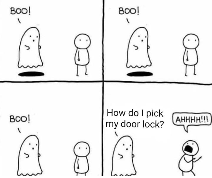 PickPalsAus's tweet photo. Who can relate to this!?
#lockpicking #locksport #pickset #boo #funny https://t.co/9oYUVek3Ff