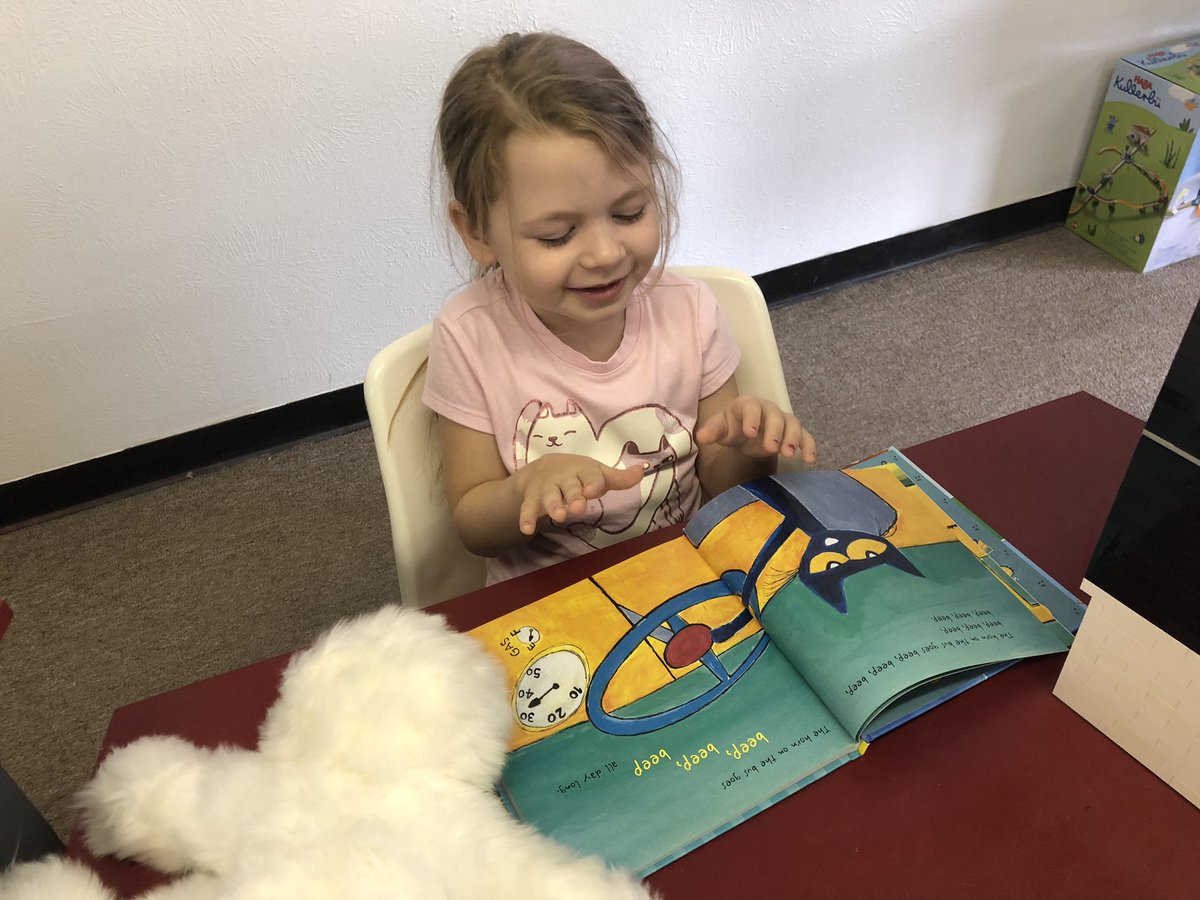 eliseduck's tweet photo. Working on our summer reading challenge #CrockettReads https://t.co/aHX74fNntx