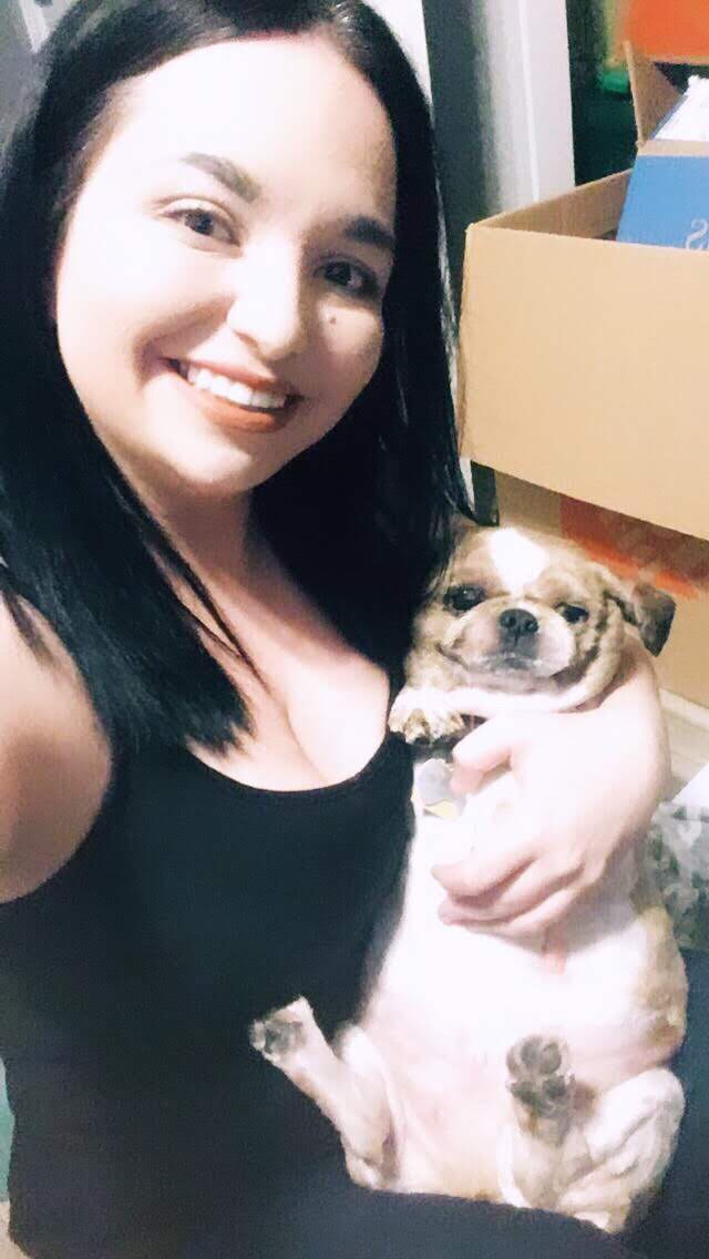 Nikki_0422's tweet photo. I do not understand how anyone can abuse an animal. I look at my dogs and even when #PuppyDeanAmbrose is difficult or #BriMode is food aggressive, I could never hurt them. If you are okay with that behavior, never have a dog (or a kid for that matter) https://t.co/bkbI7tj6Wd