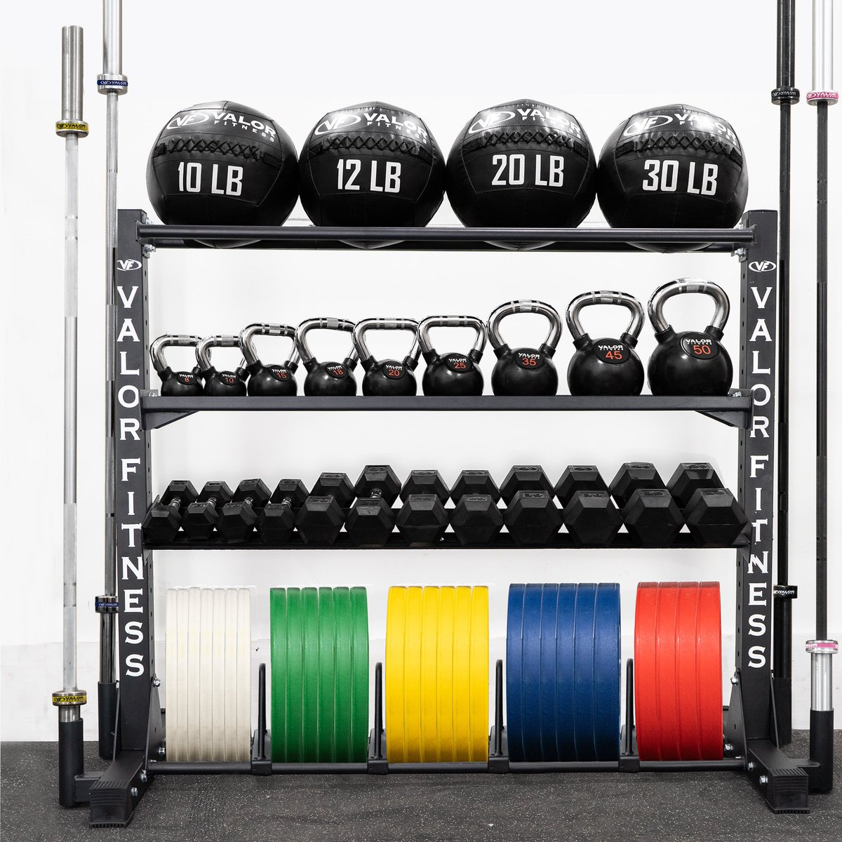 Who knew you could fit so much equipment in such a little space! Check out our list of must have home gym equipment at amazon.com/shop/gymyeti