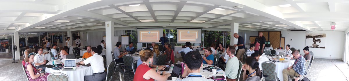 elemenous's tweet image. @jlubinsky presenting on geo tools! ictteacherexchange #fulbrightjapan #iieglobal #teachingtech #spaceandearth #ictinhawaii