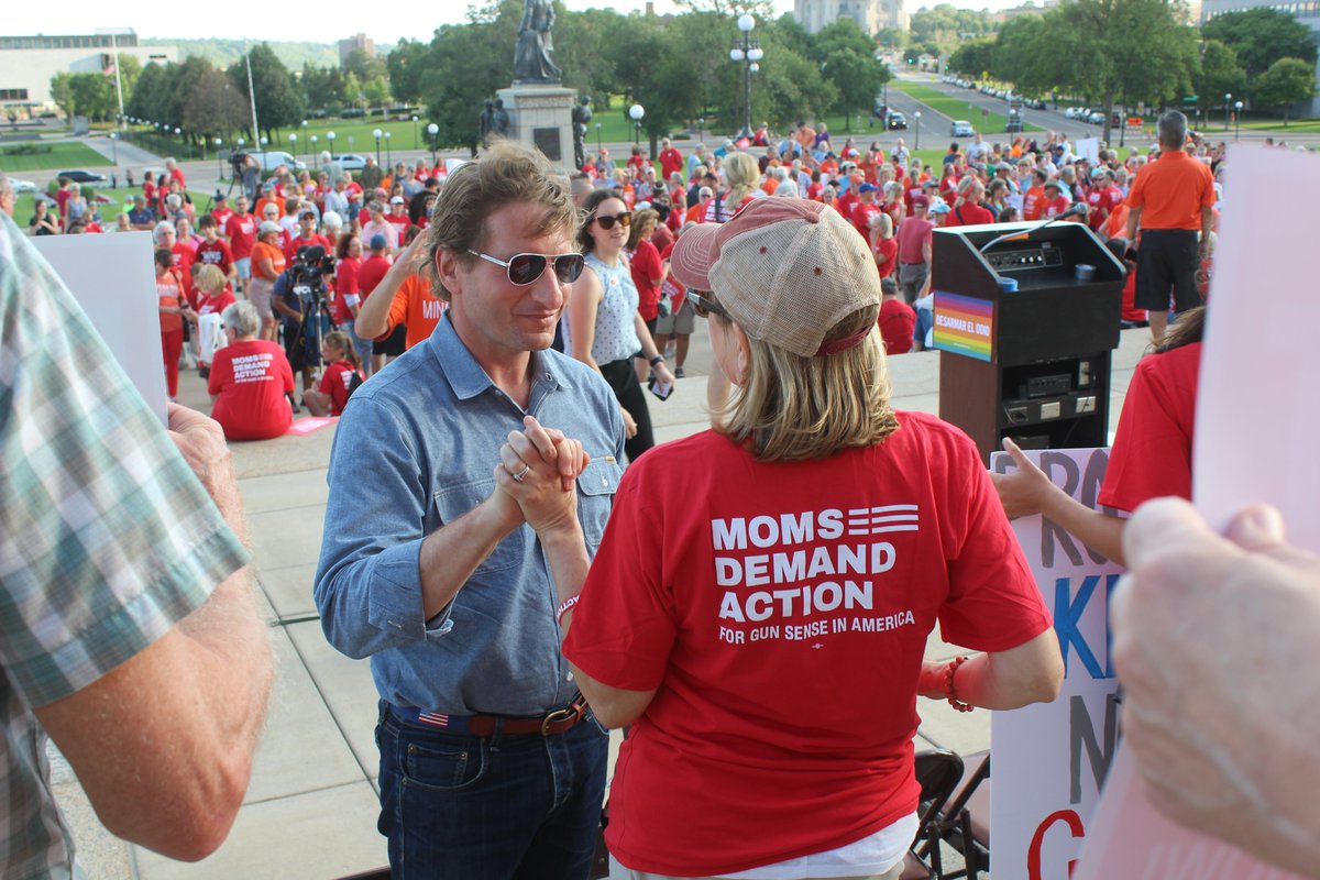 RepDeanPhillips's tweet photo. I’m sick of crying. I’m sick of tweeting. I’m sick of worrying about my children. These Minnesotans and I will honor the victims of gun violence with action. https://t.co/DTDpNO79tQ