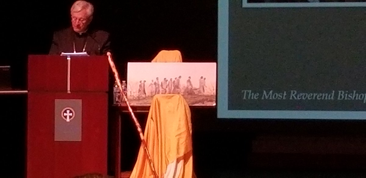 NDDPRaiders's tweet photo. Thank you @BpDavidRicken for sharing your message of Discipleship with over 450 staff members of the @GreenBayDiocese as we prepare for our new school year. #followJesus https://t.co/MHJXXz0Nbl