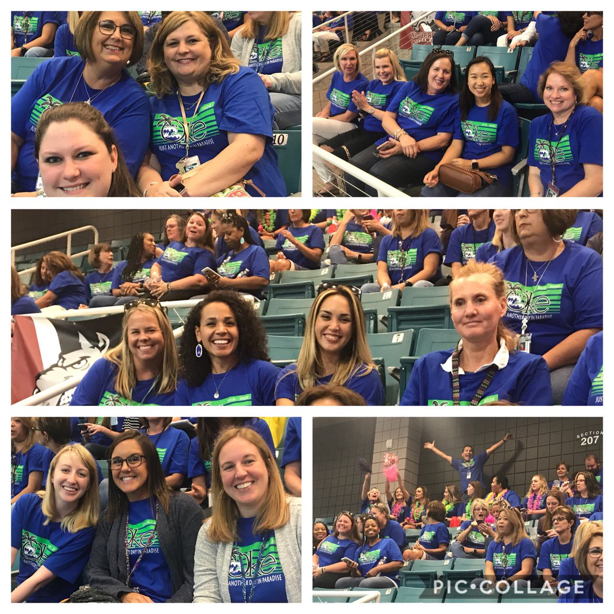 malynn_r's tweet photo. So happy to be all back together at @katyisd convocation! Ready to roll! #GoOKEKoalas @okekoalas #grateful https://t.co/OSNXchSDPz