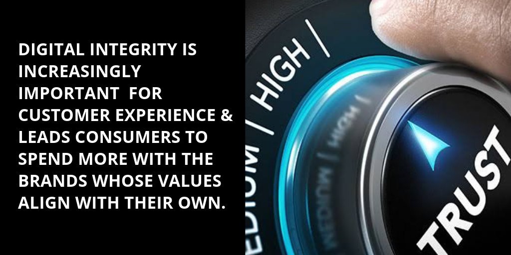 Brands need to be transparent in how they collect #data as failure will quickly erode customer #trust. #Digitalintegrity is increasingly important for #CustomerExperience & leads customers to spend more with the brands whose values align with their own. 👉 speedwell.com.au/insights/2018/…