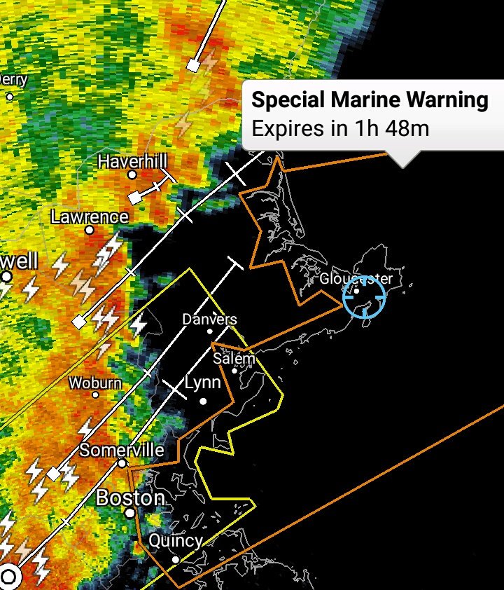 CapeAnnWeather's tweet photo. ⚠ Special Marine Warning now for #IpswichBay and #MassBay....
#CAWat20 https://t.co/8u85OTS2tq