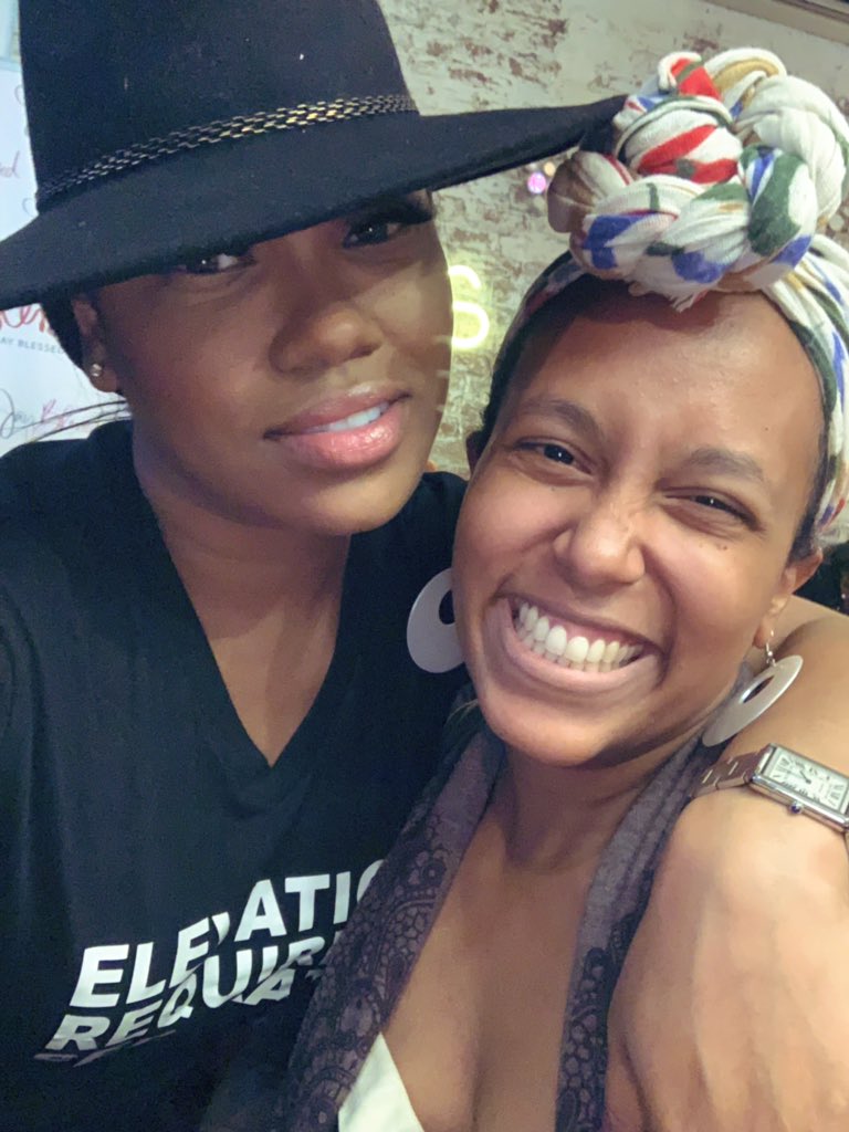 MLDigitalArt's tweet photo. #womenempowerment is the movement!! With our #WE2013 1st Annual Women Empowerment Event Panelist @JAYBLESSED and her live audience podcast for IN MY HEAD at @BistroSavvy #headwithjb #sisSTAR โจโจโผ๏ธ#shepods #podcasts https://t.co/5TwjKZQatq