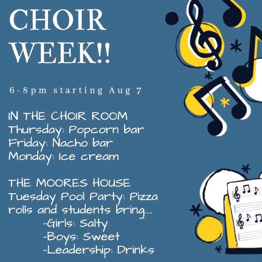 AMConsolChoir's tweet photo. We hope to see everyone tomorrow!! https://t.co/yInId2HoQH