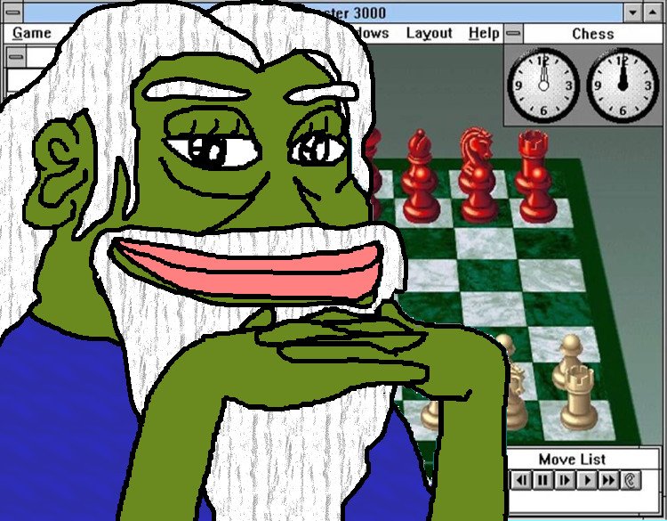 Chessmaster Groyper: Here to make you realize you suck at chess.