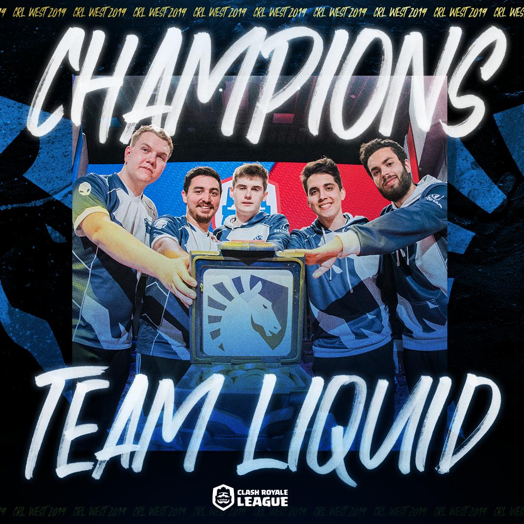 📅 July 7th, 2019

It's already been a month since <a href="/TeamLiquid/">Team Liquid</a> won the #CRLwest playoffs

🏆 Congratulations 🏆