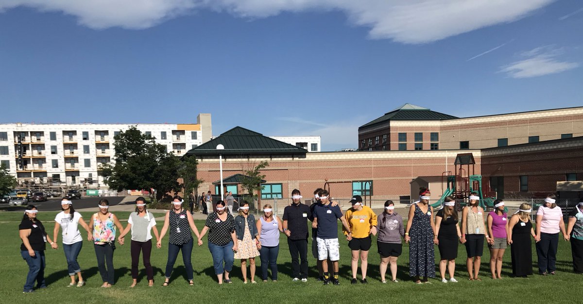 KM_Principal's tweet photo. Inspired to work with a dynamic crew @stevens_eagles! Amazing start to a new year filled with creativity, dedication to growth, and transforming what school should be. @COJasonGlass @ELeducation @JeffcoSchoolsCo #CultivatingLeaders #StevensCrew #TransformTheTask #collaboration https://t.co/Dly1hfJFjw