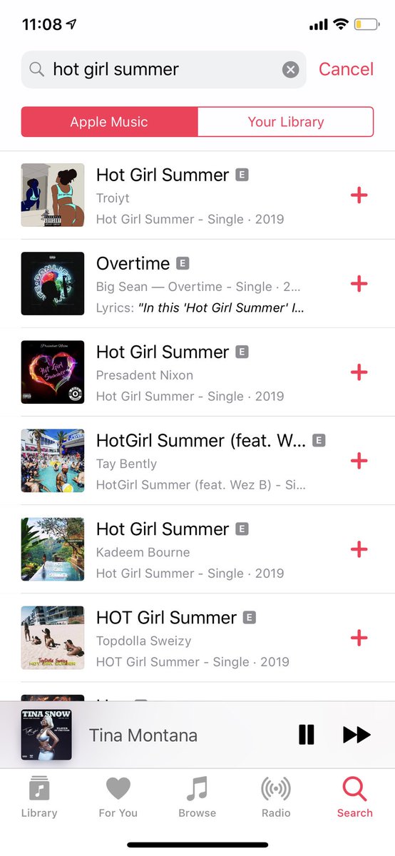 I’m so confused <a href="/theestallion/">TINA SNOW</a> please hurry up and drop #hotgirlsummer