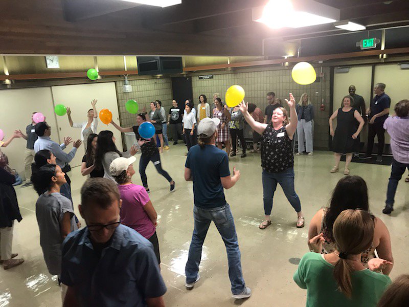 MDUSDPsychs's tweet photo. Our School Psychologist &amp; Behavior Health Specialist Annual Retreat was filled with teamwork, learning, camaraderie, and fun. https://t.co/ZrJst82pC1