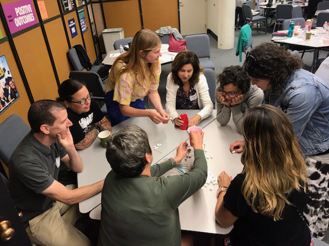 MDUSDPsychs's tweet photo. Our School Psychologist &amp; Behavior Health Specialist Annual Retreat was filled with teamwork, learning, camaraderie, and fun. https://t.co/ZrJst82pC1