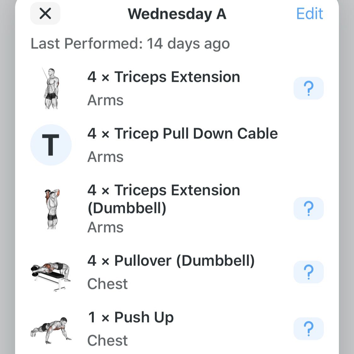 chrisgalesmusic's tweet photo. Tonight’s workout.  Added a set to each #exercise. 
.
.
#gettingfit #fitness #fitnessmotivation #health #wellness #TeamChrisGales #strengthtraining  #nutrition @usplabs  #TeamUSPLabs @strongapp @MyFitnessPal https://t.co/zbqSUQCGjK
