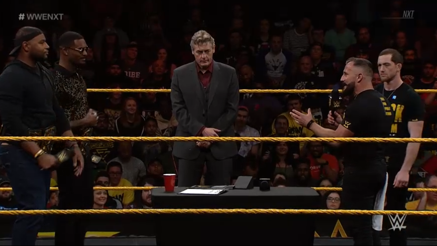 JCoolWH's tweet photo. #CoolPoints landing now! https://t.co/174ZfQj9Xy #WWENXT crafted a pretty good go-home show, featuring a professional contract signing with no punches thrown. Imagine that! Read about it and more here. #NXTTakeOver #NXTTakeOverToronto #LordsOfPain https://t.co/FQLKvAx9eT