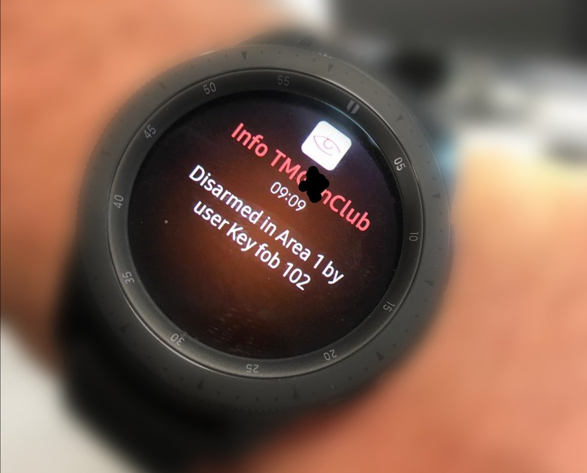 fogoffsecurity's tweet photo. Get push notifications to your watch, stay alerted on the move.  This is connected to an Inferno container alarm system. https://t.co/T770KWI97d