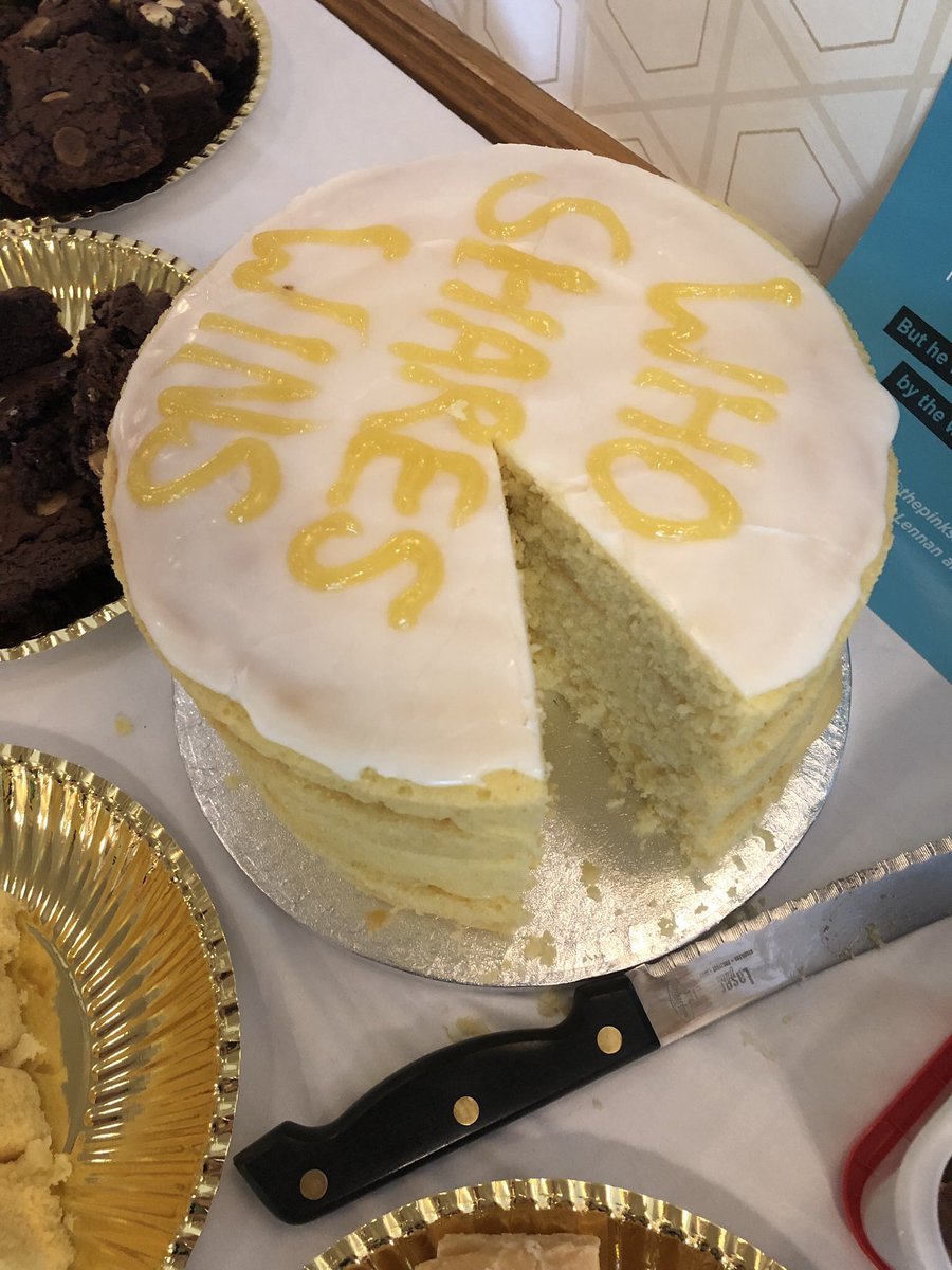 WhoseShoes's tweet photo. @helenbevan @Waters123Alison Thanks Helen. And the key thing is how to keep the momentum going. Finding passionate people like @phylliswintersx 💜
We did a big #MatExp #WhoseShoes event in Scotland recently (first #ScottishMatExp) 🏴
You will like the message on one of the cakes 🍰 “Who shares, wins” 1/3 https://t.co/7oypUFSPLg