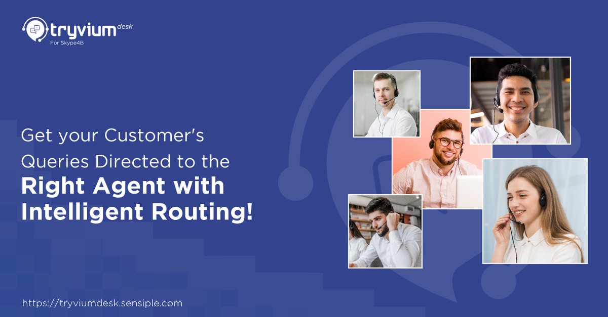 sensiple's tweet image. Tryvium Desk helps you reduce agent-customer call-handling time and increases your agents’ productivity.For more, Visit: tryviumdesk.sensiple.com/features
#CustomerExperience #ServiceDeskSolution #NaturalLanguageProcessing #IntelligentRouting