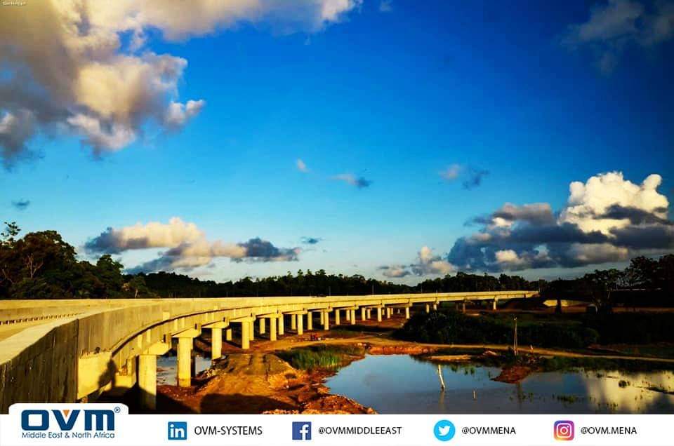 OVMmena's tweet image. OVM Is proud for its contribution in the accomplishment of project “Extension of Southern Expressway” this year in Srilanka, OVM has supplied Post-Tensioning system, Bearings, Expansion Joints, &amp;amp; Equipment. 

#OVM_Featured_Projects