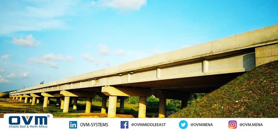 OVMmena's tweet image. OVM Is proud for its contribution in the accomplishment of project “Extension of Southern Expressway” this year in Srilanka, OVM has supplied Post-Tensioning system, Bearings, Expansion Joints, &amp;amp; Equipment. 

#OVM_Featured_Projects