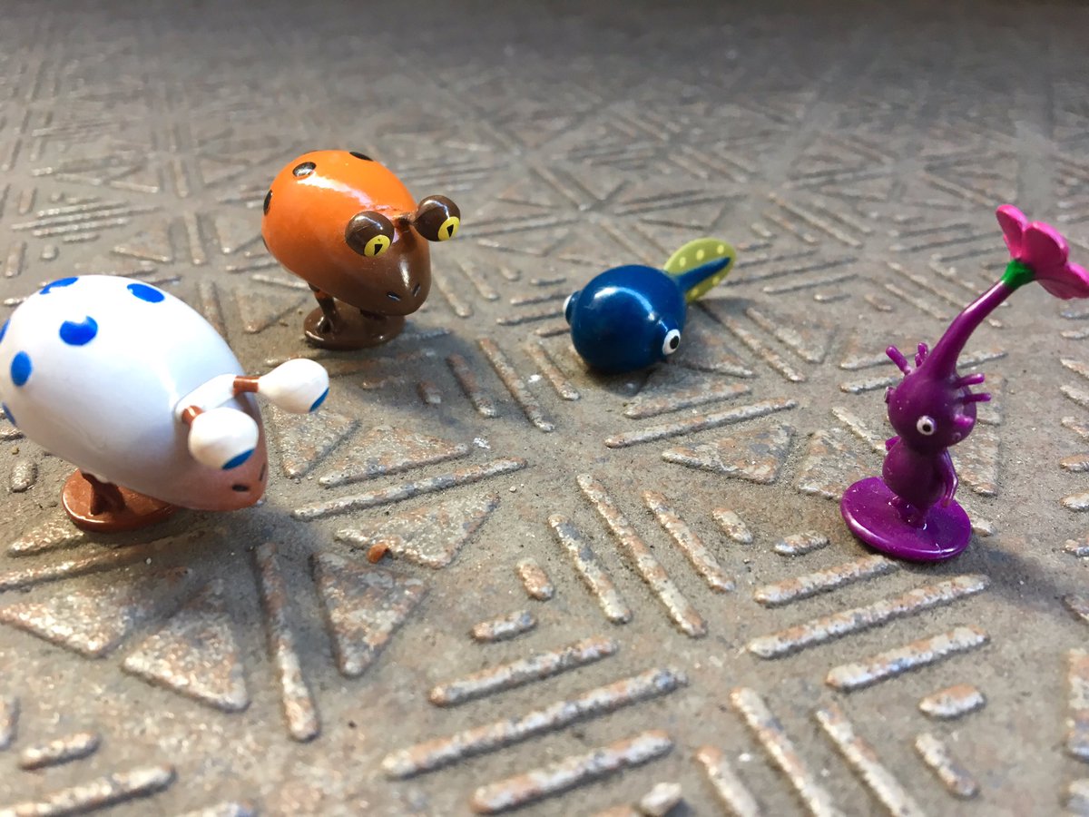 中学生の時に友人からもらったピクミンフィギュアを発掘しました 