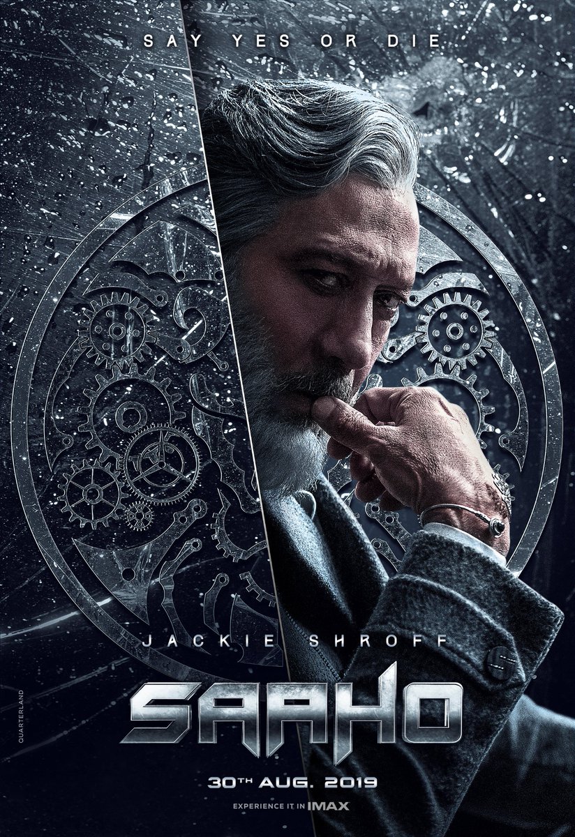 SKNonline's tweet photo. He won't leave you with many choices! 👊 
Exuding intrigue &amp; charm, here comes the new character poster of #ROY ft @bindasbhidu! 

#SaahoTrailer out on 10th August! #30AugWithSaaho https://t.co/GZQxPiUaYs