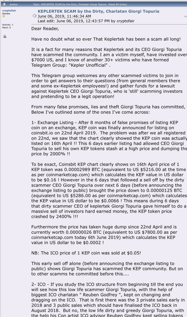 RAT_Bastard_'s tweet photo. 🔂SHARE🔂HELP⛔️STOP SCAMMERS👺 👹#Reuben👿#Girorgi💩https://t.co/Eq7bjyMtqX 💀@diehard61909477 #Keplertek @MartinPetran2 #SEC #NoShitcoin #SEC #decoin #coinclarity #scam #list_scamcrypto #ScamAlertViral #ICOSCAMBUSTER #scamalertcom #bitcoin  #BITCOINTALK #coindesk @MartinPetran2 https://t.co/DU5BY1IFbh