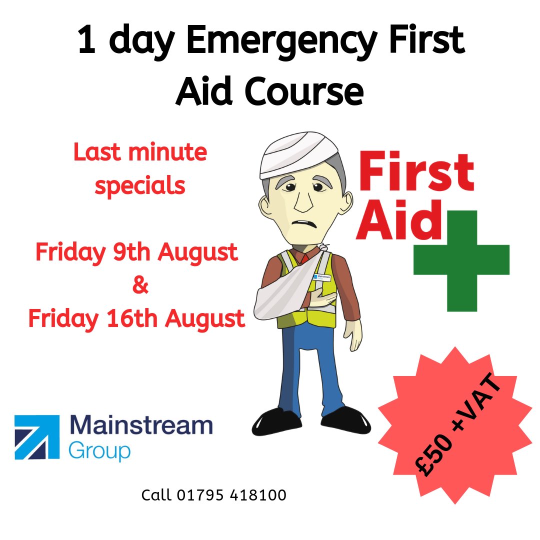 Mainstream Group for your first Aid needs
