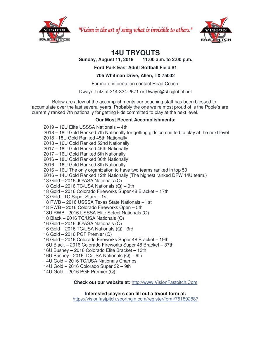 Vision Fastpitch tweet media