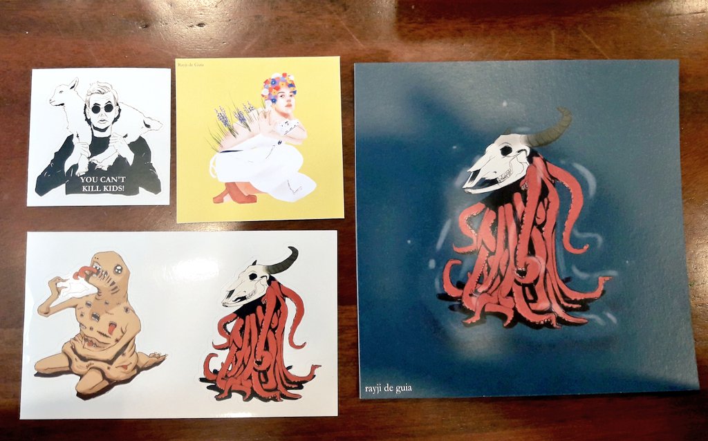 rayjideguia's tweet photo. Get my new prints and stickers at #PagsibolCavite2019 #Pagsibol2019 this Saturday at Inbox Food Hub, Imus, Cavite. Other older products are still available! #artph #midsommar #goodomens https://t.co/msXr8BI786