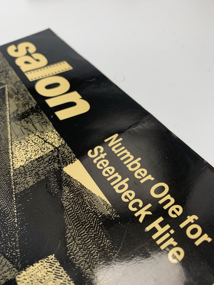 salon_rentals's tweet photo. #tbt one of our old brochures from the 80’s! - we still have the same company values and still work on everything from features to the ‘growing field of pop promos!!!’ #poptastic #editing #history #familybusiness #postproduction #suppliedbysalon https://t.co/impOa65KD8