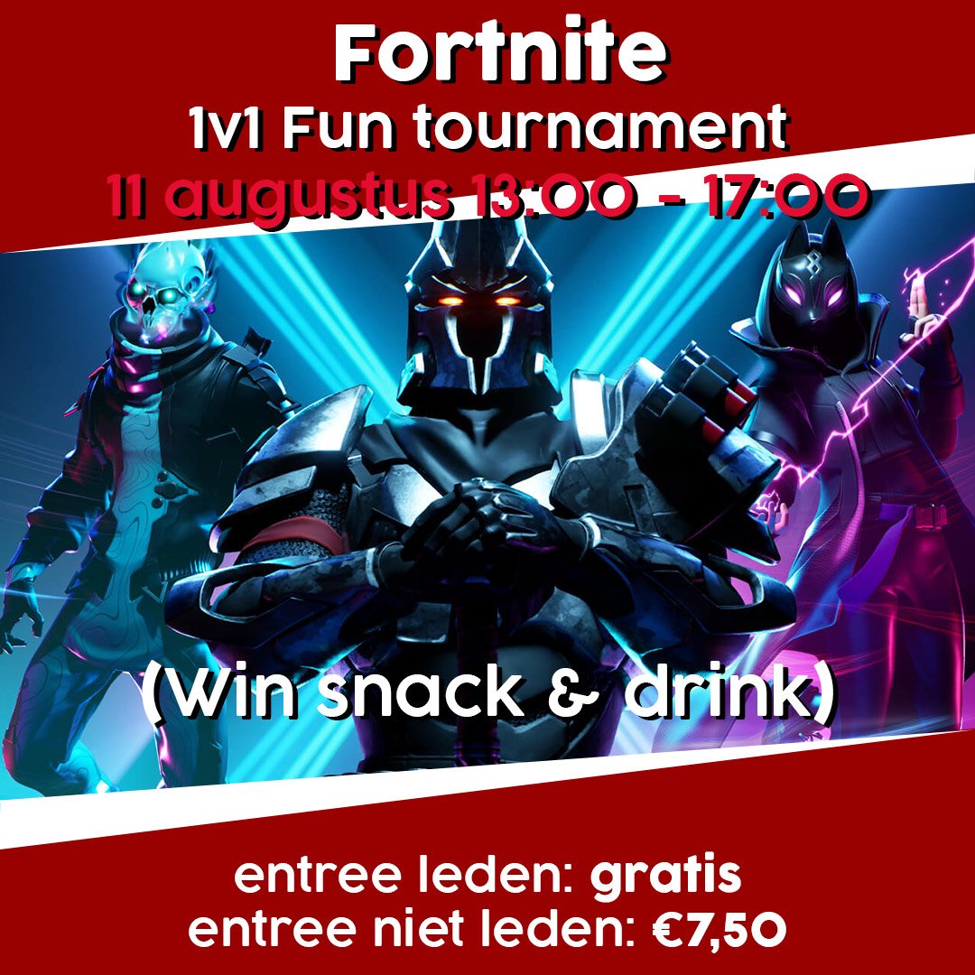 esc_nld's tweet image. Speel Fortnite 1v1s en show iedereen dat jij geen bot bent🤖🔥🎮.  Het evenement is van 13:00 tot 17:00 op zondag 11 augustus.
Inschrijven is niet nodig, loop binnen en doe mee!  Win bragging rights + gratis drankje &amp;amp; snack
.
.
.
.
.
.
#fortnite #fortnitenl #gaming #fortnitememes