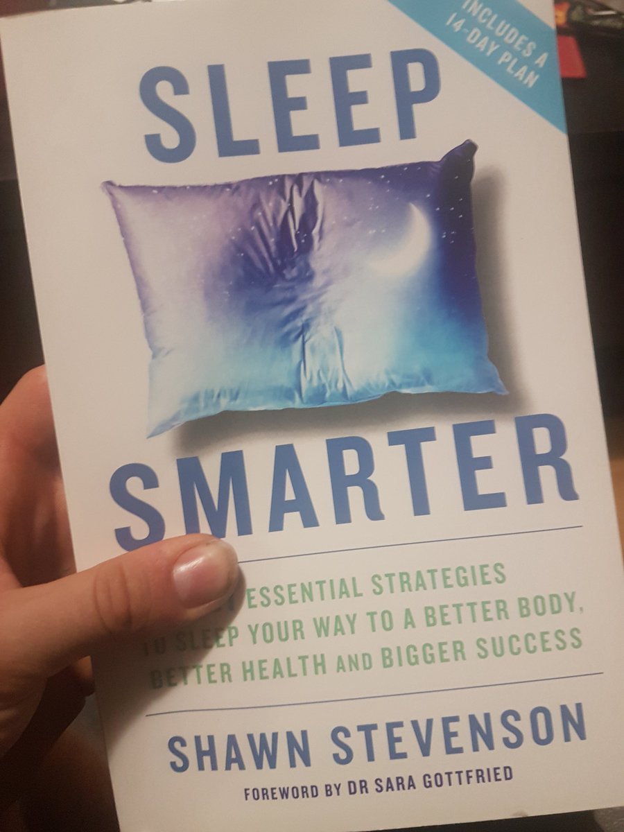 cmdrando's tweet photo. THANK YOU @ShawnModel for writing this book and sharing your journey and knowledge!!! After hearing about you on @EdMylett 's podcast, I'm only a couple chapters into the book and feel like I've ALREADY got my money's worth! #SleepSmarter #goals #health #personalgrowth https://t.co/kJ5Kb17xnV