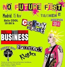 factoria_ritmo's tweet photo. Evento: "No Future Fest: Volumen 3, 15 de noviembre 2019, en Madrid" https://t.co/UNgitaAPSg @salacoolmadrid #nofuturefest #punk @CollectorSeries https://t.co/Omwp9rpZJ7