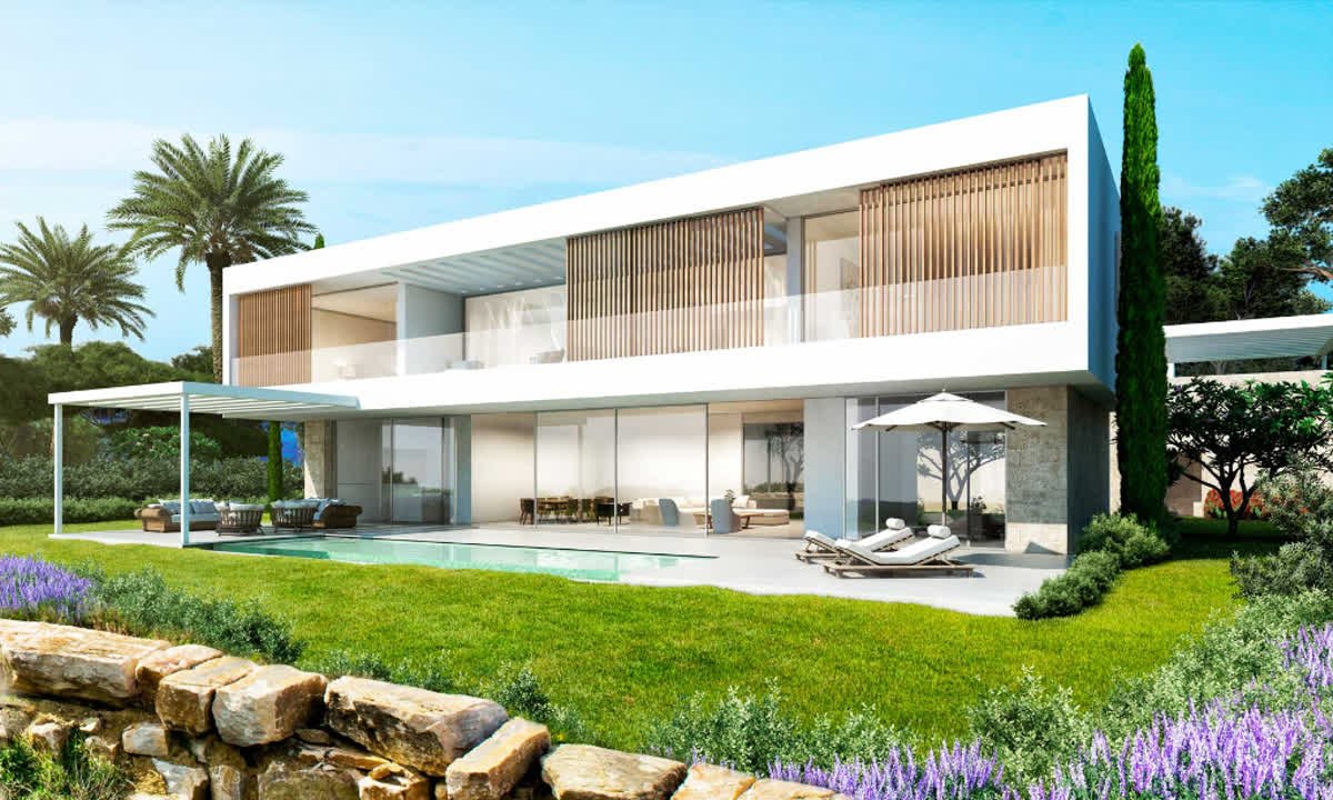 If you are looking for a #Golfside ⛳ modern Villa 🏡 this one at Finca Costesin is perfect for you!  ➡ qoo.ly/y2532 #CostadelSol #RealEstate #Estate