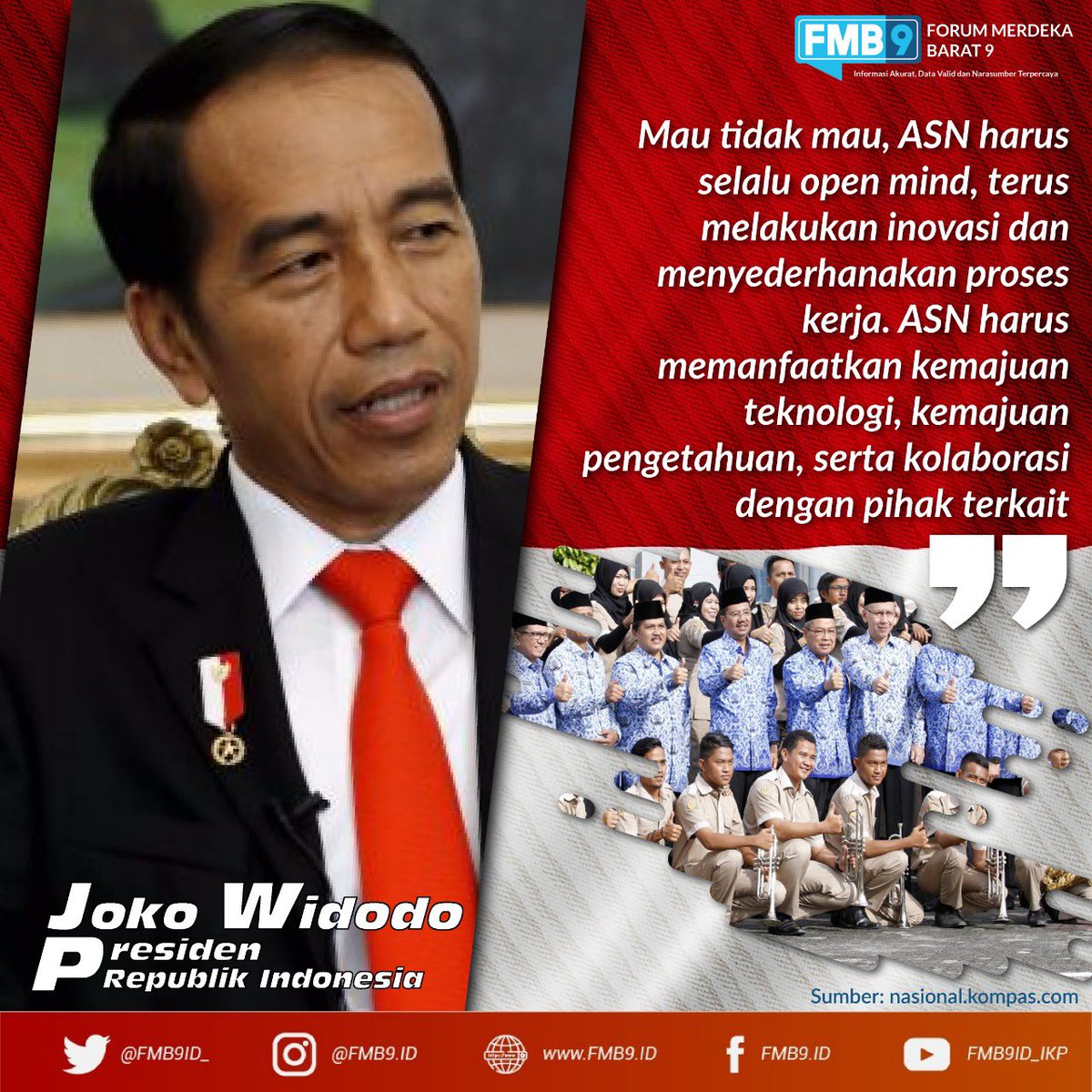 Ke Depan, ASN harus open mind, harus berinovasi dan menyerdehanakan proses kerja #SmartASN