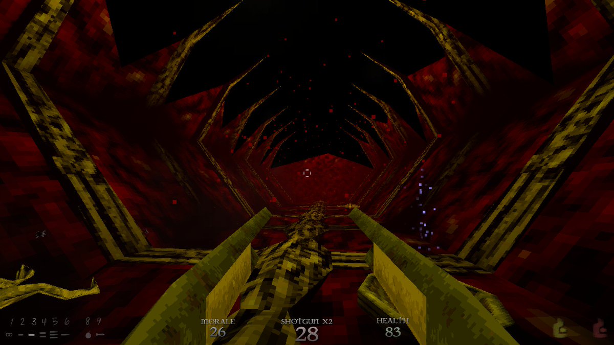 NullifidianNick's tweet image. Once again, for old-school #FPS fans that haven't been paying attention to what @TheNewBloods have been publishing recently, you owe it to yourself to check these guys out. I'm currently playing #AmidEvil (more on that tomorrow), but I can't stress enough the dark majesty #DUSK!