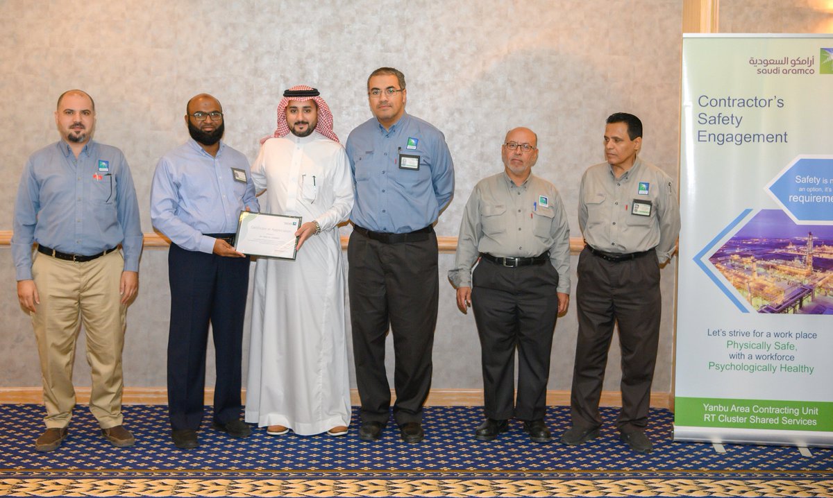 ANABEEB_Company's tweet photo. Maintaining relationship with clients and providing consistent safety performance and support during 2019, Yanbu Refinery Turnaround.

#Anabeeb #IndustrialServices #E2ES https://t.co/9zXeJgpTDs