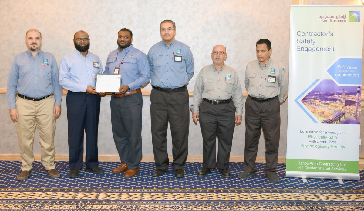ANABEEB_Company's tweet photo. Maintaining relationship with clients and providing consistent safety performance and support during 2019, Yanbu Refinery Turnaround.

#Anabeeb #IndustrialServices #E2ES https://t.co/9zXeJgpTDs