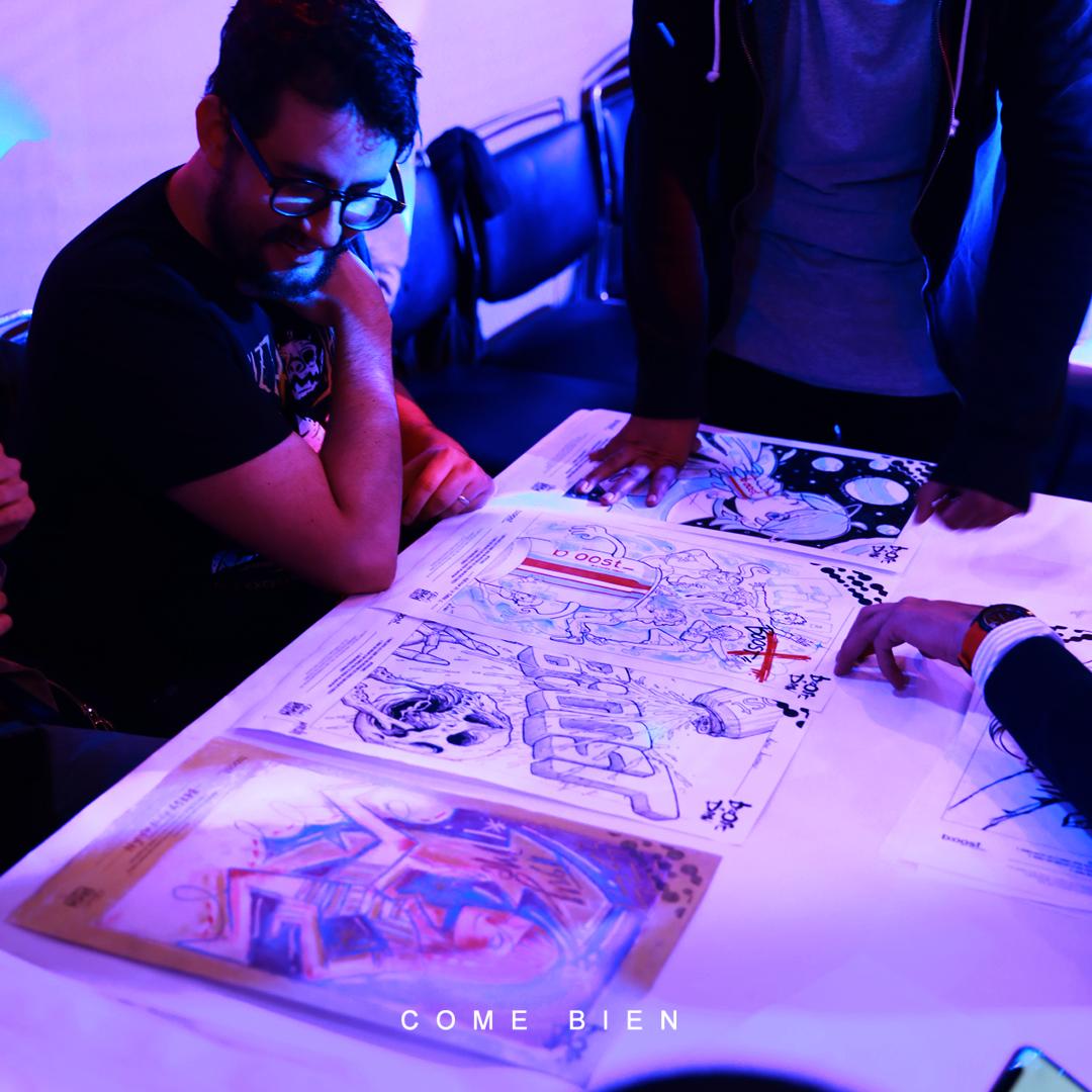 boost_mx's tweet photo. .@eltwitilustrado y nuestros ganadores de este #boostAndDraw demostraron que la creatividad y el talento se pueden unir para crear grandes cosas. ¡Felicidades! 😎 https://t.co/MLvR6RDinS
