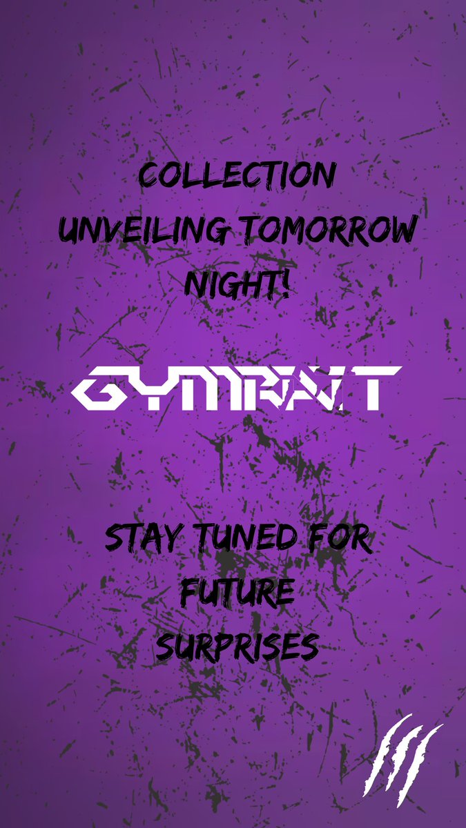 GymRattShop's tweet photo. Collection Reveal is happening tonight! With a special announcement right after! Follow @GymRattShop on IG to be updated.💪🏼🔥 https://t.co/2DDAridm3K