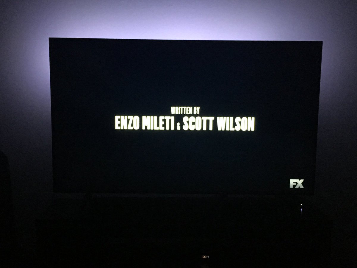 smaklein's tweet photo. @SnowfallFX ep.5! Congrats @swilson2g &amp; @EnzoMileti 👏🏽👏🏽👏🏽 #proudmoment #forjohn #SnowfallFX https://t.co/FtoNhKhRav