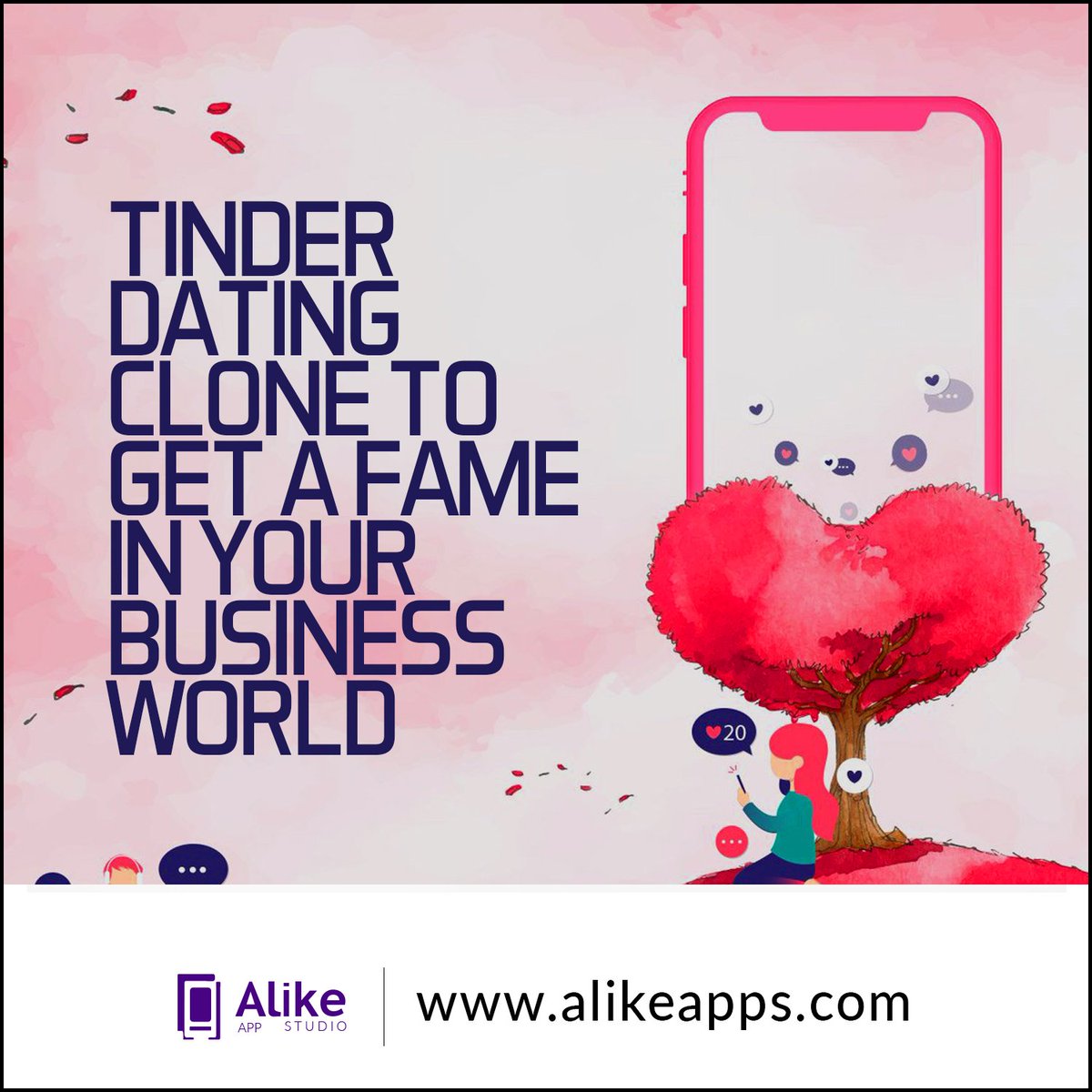 alikeappstudio's tweet photo. “Don’t be distracted by criticism. Remember–the only taste of success some people get is to take a bite out of you.” Start Your Own Dating App Platform..
Contact us now!- +1-408-914-1678
For more - https://t.co/IOHG6RUd2H
#TinderClone #AppLikeTinder #datingapp https://t.co/UAHcgtT8US