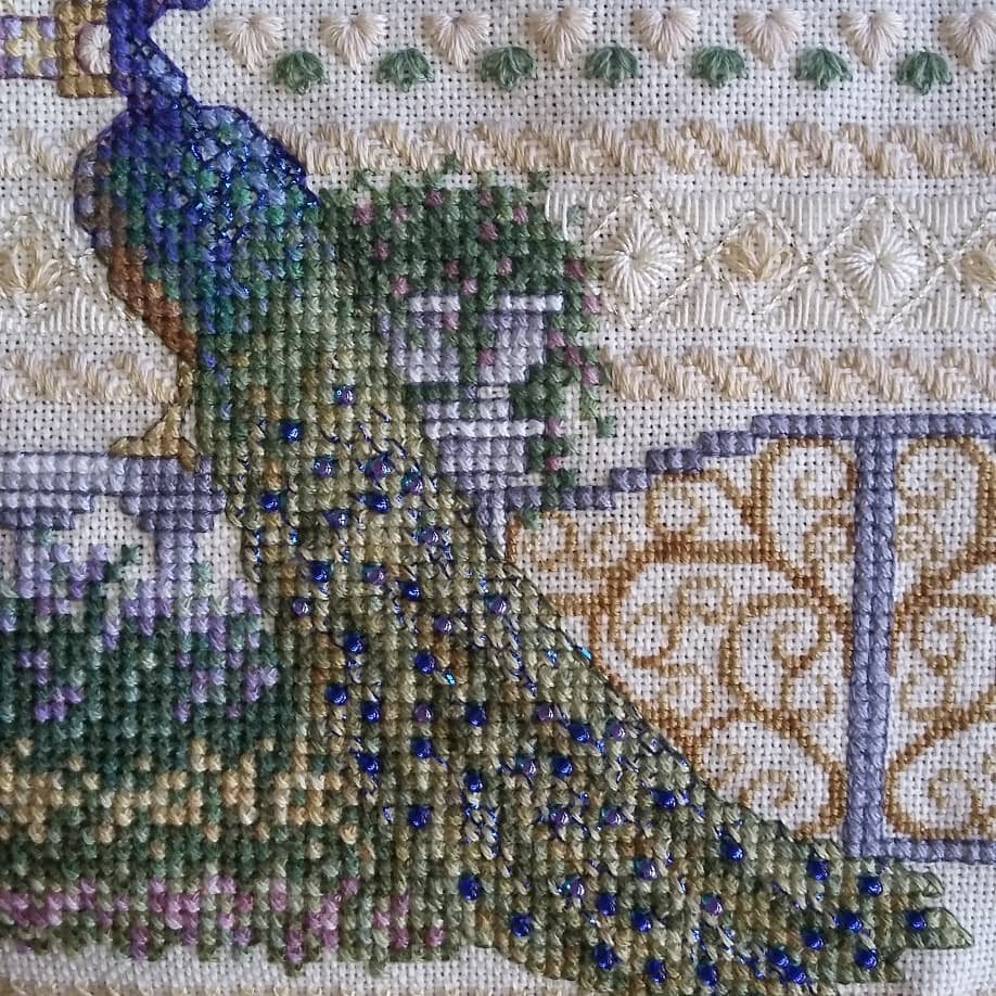shericobbsouth's tweet photo. A few close-ups of my (ahem!) Grand Champion sampler, showing details of the beadwork and the whitework, and the cutwork while it was still in progress. #embroidery #crossstitch #cutwork #countyfair #larimercountyfair #artsandcrafts #whatidowhenimnotwriting https://t.co/4eZW5ojs8C