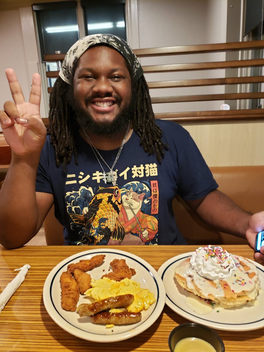 kellydrummond's tweet photo. #ihop #birthdayboy every year for the past 11 years #momandson https://t.co/VIBvy2fbbz