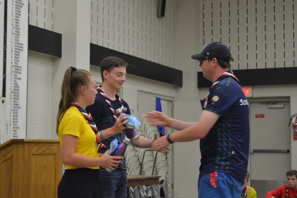 robmurray11's tweet image. This evening we had a traditional Canadian BBQ followed by a little thank you party for our Canadian hosts and young people. The journey isn’t quite over however I am very proud of my team and couldn’t have done it without them. #uk24wsj #scoutjamboree #wsj2019 @2019_wsj