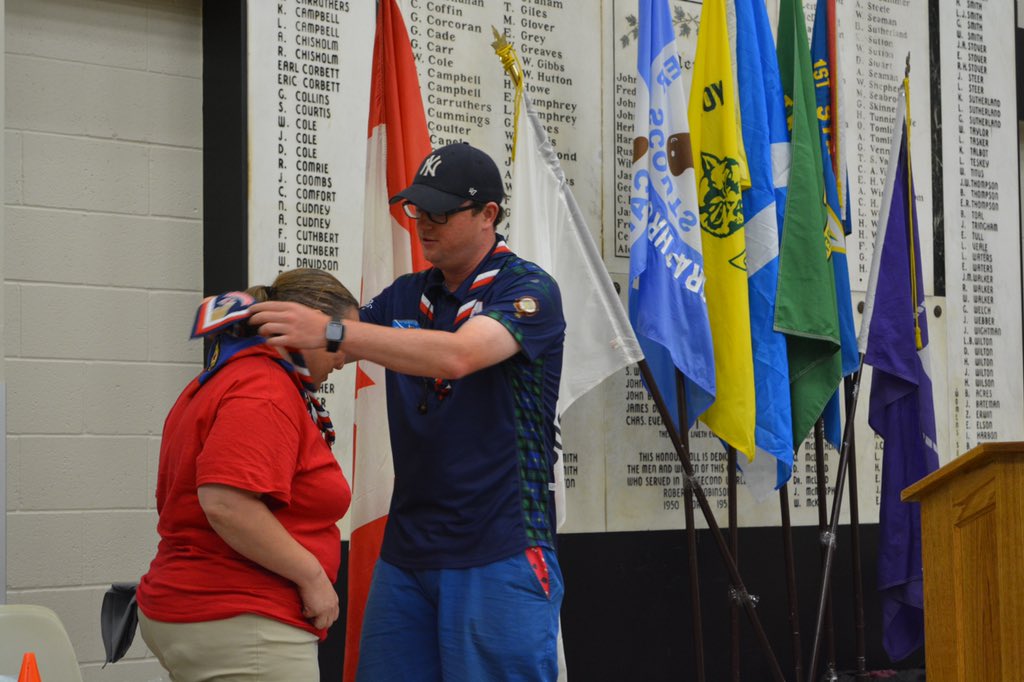 robmurray11's tweet image. This evening we had a traditional Canadian BBQ followed by a little thank you party for our Canadian hosts and young people. The journey isn’t quite over however I am very proud of my team and couldn’t have done it without them. #uk24wsj #scoutjamboree #wsj2019 @2019_wsj