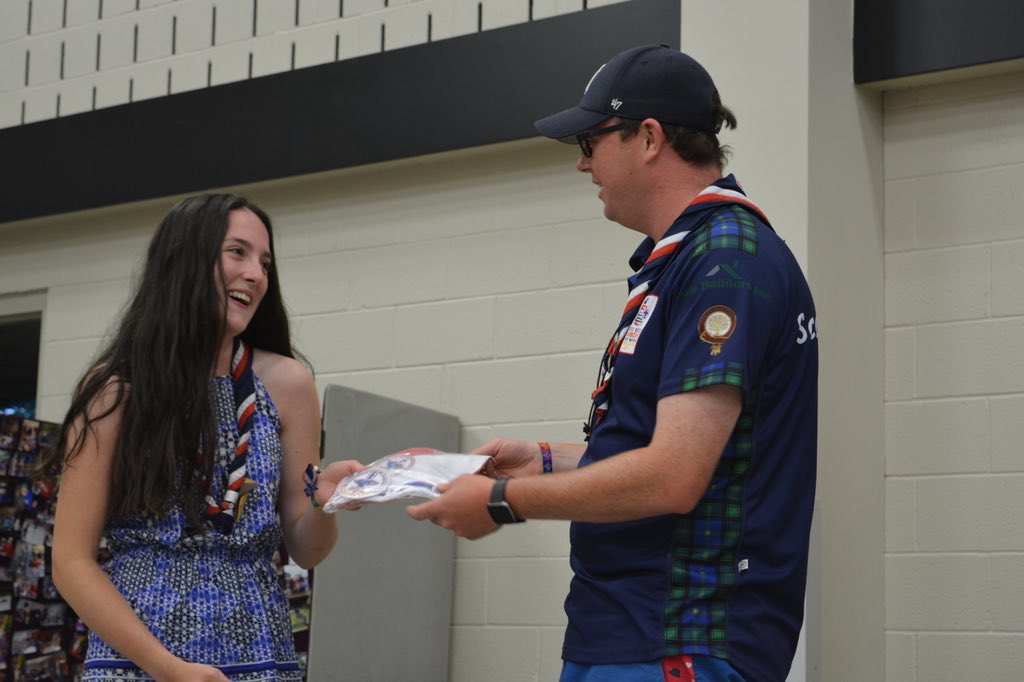 robmurray11's tweet image. This evening we had a traditional Canadian BBQ followed by a little thank you party for our Canadian hosts and young people. The journey isn’t quite over however I am very proud of my team and couldn’t have done it without them. #uk24wsj #scoutjamboree #wsj2019 @2019_wsj