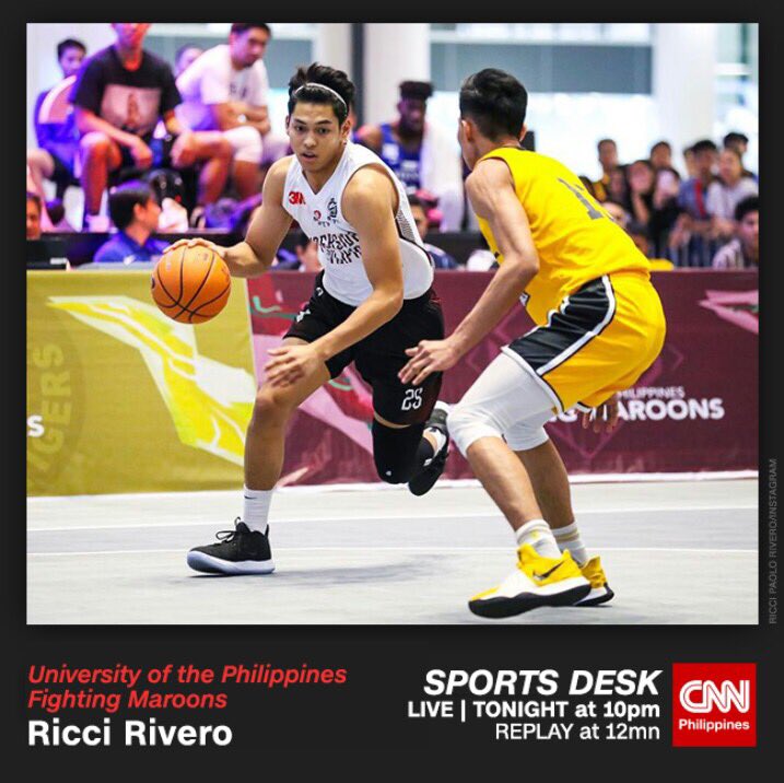 ruzcko_rivero's tweet photo. Mamayang gabi na po. Please watch @sportsdeskph #CNN with coach @charlestiu and @_ricciiirivero https://t.co/MhBSdB5VCf